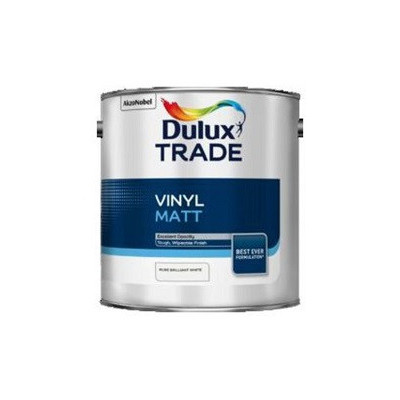 DULUX TRADE VINYL MATT PURE BRILLANT WHITE 2,5 L