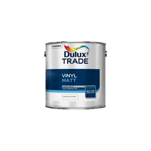 DULUX TRADE VINYL MATT PURE BRILLANT WHITE 2,5 L