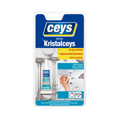 CEYS KRISTALCEYS LEPIDLO NA SKLO A KRIŠTÁĽ 3 GR