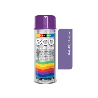 DECO COLOR ECO REVOLUTION 400 ML RAL 4005 FIALOVÝ