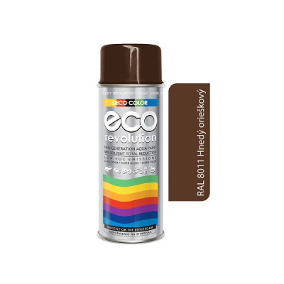 DECO COLOR ECO REVOLUTION 400 ML RAL 8011 HNEDÝ ORIEŠKOVÝ