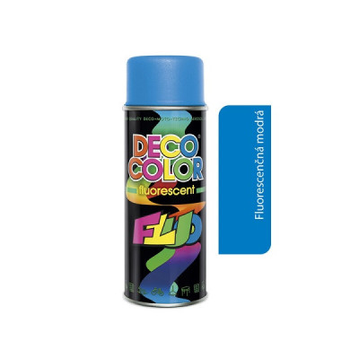 DECO COLOR FLUORESCENT MODRÝ 400 ML