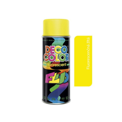 DECO COLOR FLUORESCENT ŽLTÝ 400 ML
