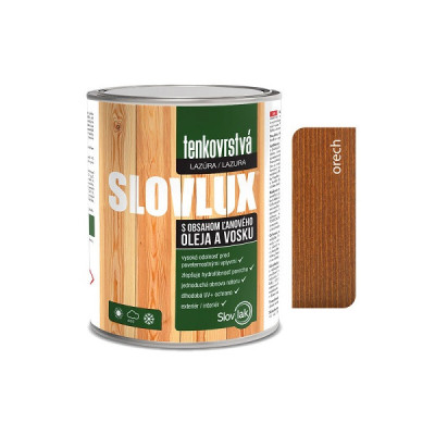 SLOVLAK SLOVLUX TENKOVRSTVÁ LAZÚRA 2,5 L ORECH