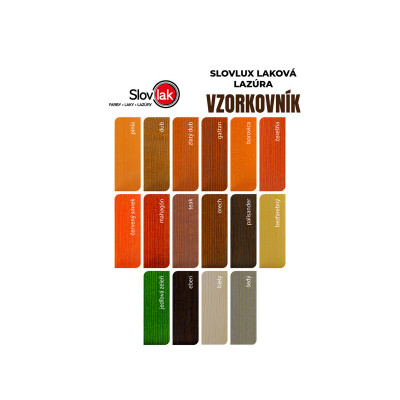 SLOVLAK SLOVLUX LAKOVÁ LAZÚRA PÍNIA 2,5 L