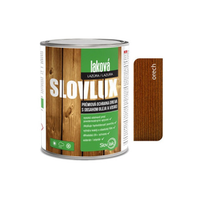 SLOVLAK SLOVLUX LAKOVÁ LAZÚRA ORECH 0,7 L
