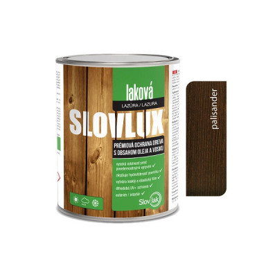 SLOVLAK SLOVLUX LAKOVÁ LAZÚRA PALISANDER 0,7 L