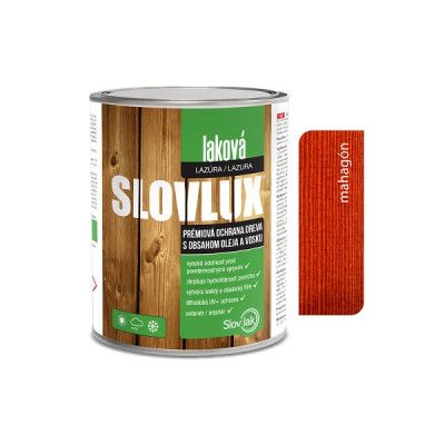 SLOVLAK SLOVLUX LAKOVÁ LAZÚRA BEZFAREBNÁ 5 L