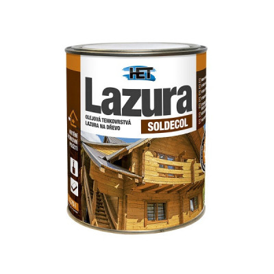 HET SOLDECOL OLEJOVÁ LAZÚRA DUB 5 L