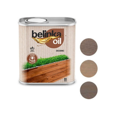 HELIOS BELINKA OIL DECKING 0205 SIVÁ 0,75 L