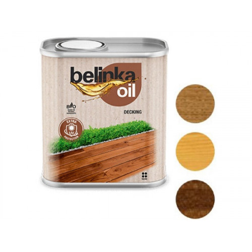HELIOS BELINKA OIL DECKING 201 BEZFAREBNÝ 0,75 L