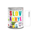 SLOVLAK SLOVAKRYL VODOURIEDITEĽNÁ FARBA NA KOV A DREVO  0,75 KG