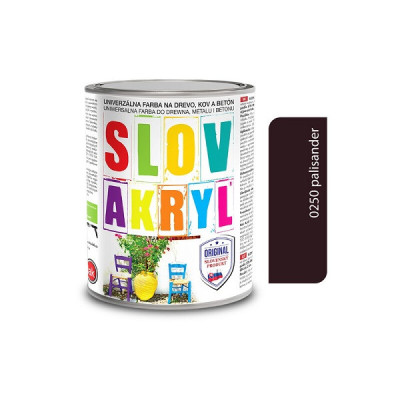 SLOVLAK SLOVAKRYL 0250 PALISANDER 0,75 KG