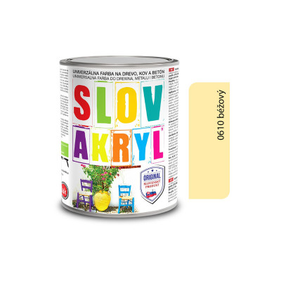 SLOVLAK SLOVAKRYL 0610 BÉŽOVÝ 5 KG