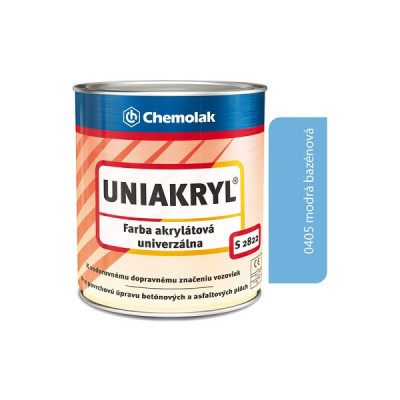 CHEMOLAK UNIAKRYL S2822 0405 MODRÁ 5 KG