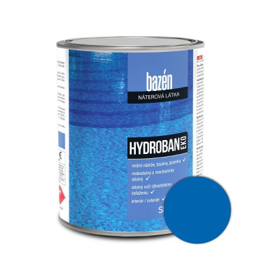 SLOVLAK HYDROBAN EKO SYNTETICKÁ NÁTEROVÁ HMOTA NA BAZÉNY 4 KG