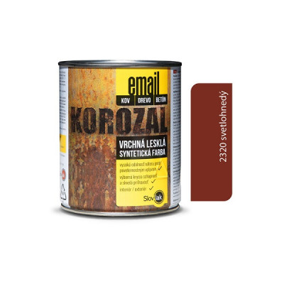SLOVLAK KOROZAL EMAIL 2320 SVETLOHNEDÝ 3 KG