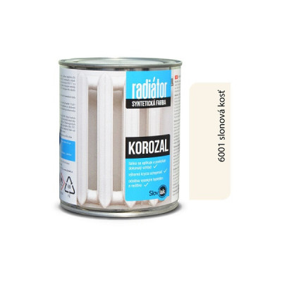 SLOVLAK KOROZAL RADIÁTOR 6001 SLONOVÁ KOSŤ 0,75 KG