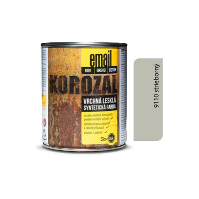 SLOVLAK KOROZAL EMAIL 9110 STRIEBORNÝ 3 KG