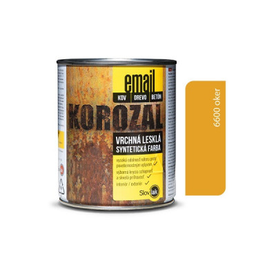 SLOVLAK KOROZAL EMAIL 6600 OKROVÝ 3 KG