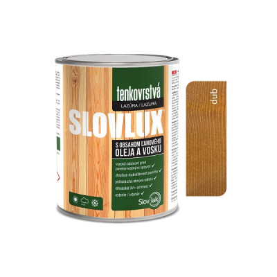 SLOVLAK SLOVLUX TENKOVRSTVÁ LAZÚRA DUB 0,7 L