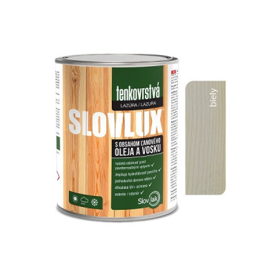 SLOVLAK SLOVLUX TENKOVRSTVÁ LAZÚRA BIELA 0,7 L