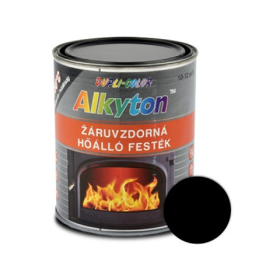 ALKYTON RUST-OLEUM ŽIARUVZDORNÝ ČIERNY 250 ML