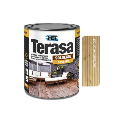 HET SOLDECOL TERASA ST50 BEZFAREBNÝ 0,75 L