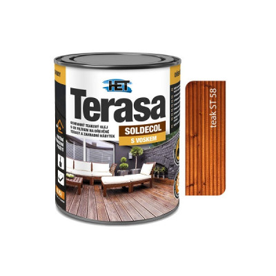 HET SOLDECOL TERASA ST58 TEAK 0,75 L