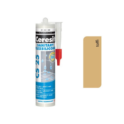 CERESIT CS25 SANITÁRNY SILIKÓN TOFFI 280 ML
