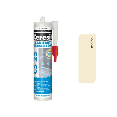 CERESIT CS25 SANITÁRNY SILIKÓN MELBA 280 ML