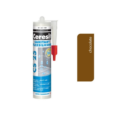 CERESIT CS25 SANITÁRNY SILIKÓN CHOCOLATE 280 ML