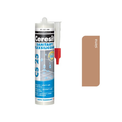 CERESIT CS25 SANITÁRNY SILIKÓN SIENA 280 ML