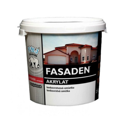 FASADEN BÁZA A 2 MM HLADENÁ 25 KG