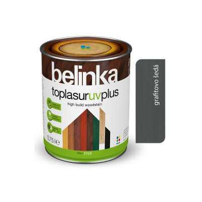 BELINKA TOPLASUR UV PLUS GRAFITOVO ŠEDÁ 2,5 L
