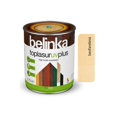 BELINKA TOPLASUR UV PLUS 12 BEZFAREBNÁ 0,75 L