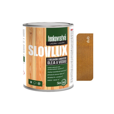 SLOVLAK SLOVLUX TENKOVRSTVÁ LAZÚRA DUB 10 L