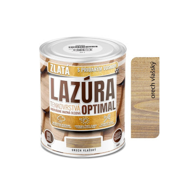 OPTIMAL TENKOVRSTVÁ LAZÚRA VLAŠSKÝ ORECH 0,6 L