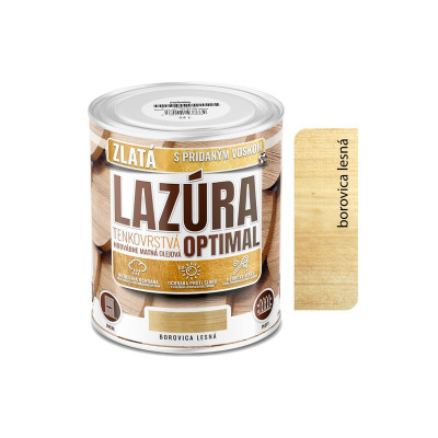 OPTIMAL TENKOVRSTVÁ LAZÚRA BOROVICA LESNÁ 0,6 L