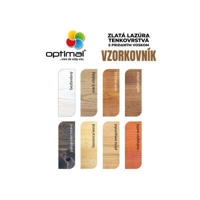 OPTIMAL TENKOVRSTVÁ LAZÚRA MAHAGÓN SVETLÝ 0,6 L