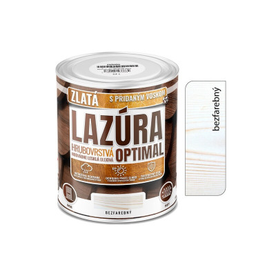 OPTIMAL HRUBOVRSTVÁ LAZÚRA BEZFAREBNÁ 2,25 L
