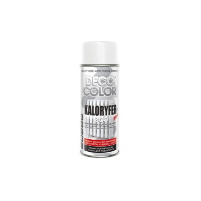 DECO COLOR ECO KALORYFER - FARBA NA RADIÁTORY RAL 9016 BIELY 400 ML