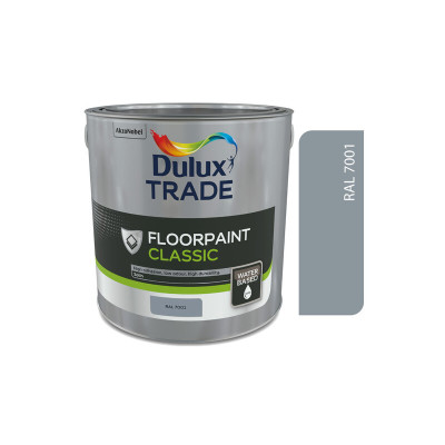 Dulux Floorpaint Classic RAL 7001 svetlošedá 3kg
