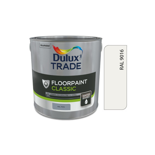 Dulux Floorpaint Classic RAL 9016 biela 3kg