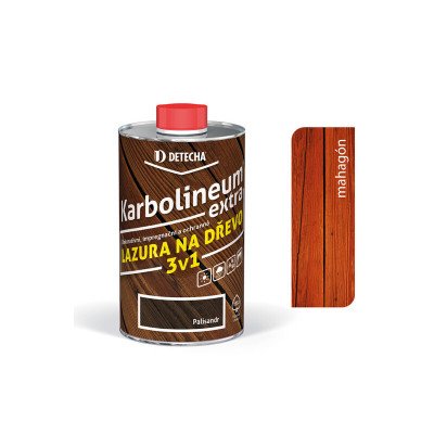 KARBOLINEUM EXTRA MAHAGÓN LAZÚRA 3V1 0,7 KG