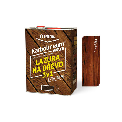 KARBOLINEUM EXTRA ČEREŠŇA LAZÚRA 3V1 8 KG