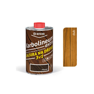 KARBOLINEUM EXTRA DUB LAZÚRA 3V1 0,7 KG