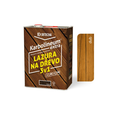 KARBOLINEUM EXTRA DUB LAZÚRA 3V1 8 KG