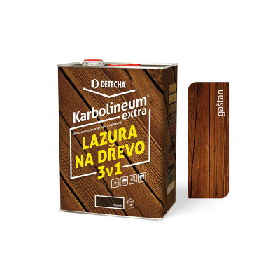 KARBOLINEUM EXTRA GAŠTAN LAZÚRA 3V1 8 KG
