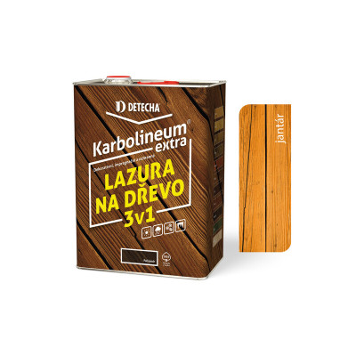 KARBOLINEUM EXTRA JANTÁR LAZÚRA 3V1 8 KG